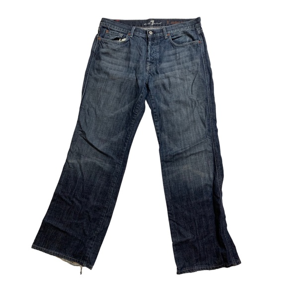 Blue 7 For All Mankind Mens Jeans - Picture 2 of 12